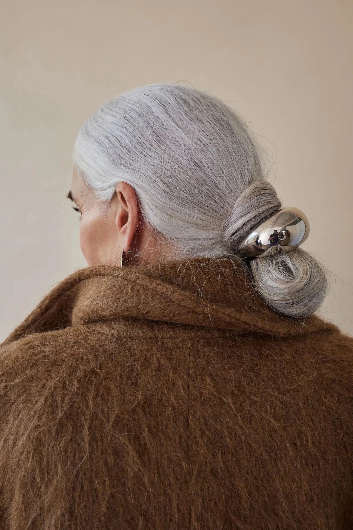 Mini Dome Pony Cuff- Stainless Steel 18k Gold Waterproof