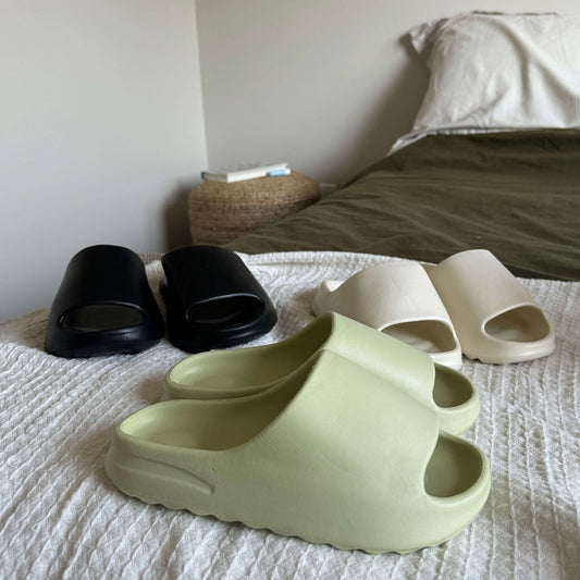 Kylie Rubber Slides Sandals For Women