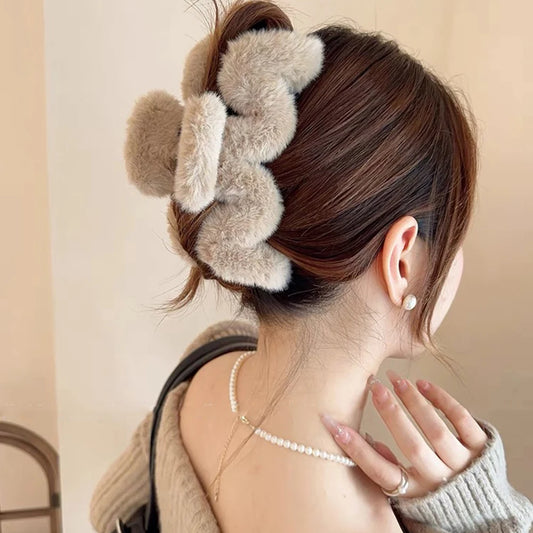Dreamy Fluffy Hair Clip-Set of 2pcs