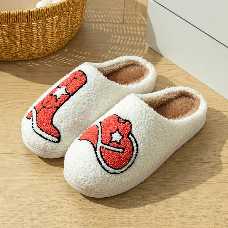 Cowboy Boots Slippers