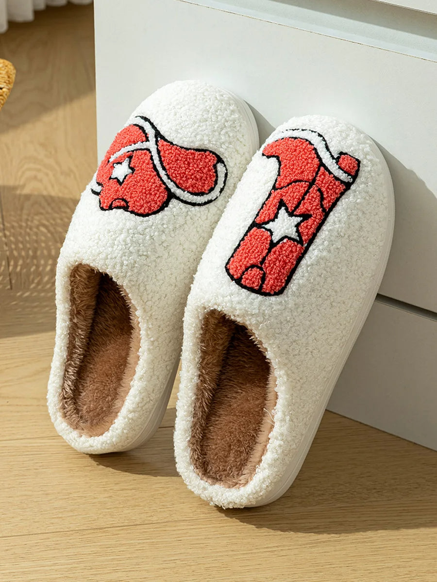 Cowboy Boots Slippers