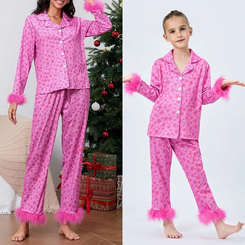 Mommy and Me Matching Christmas Pajama Sets