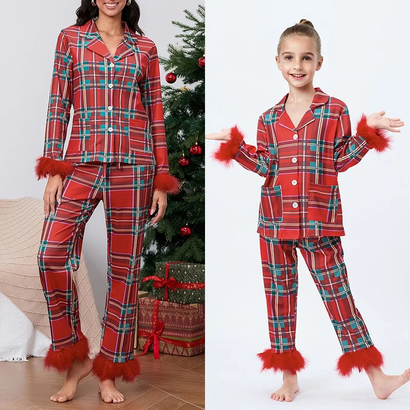 Mommy and Me Matching Christmas Pajama Sets